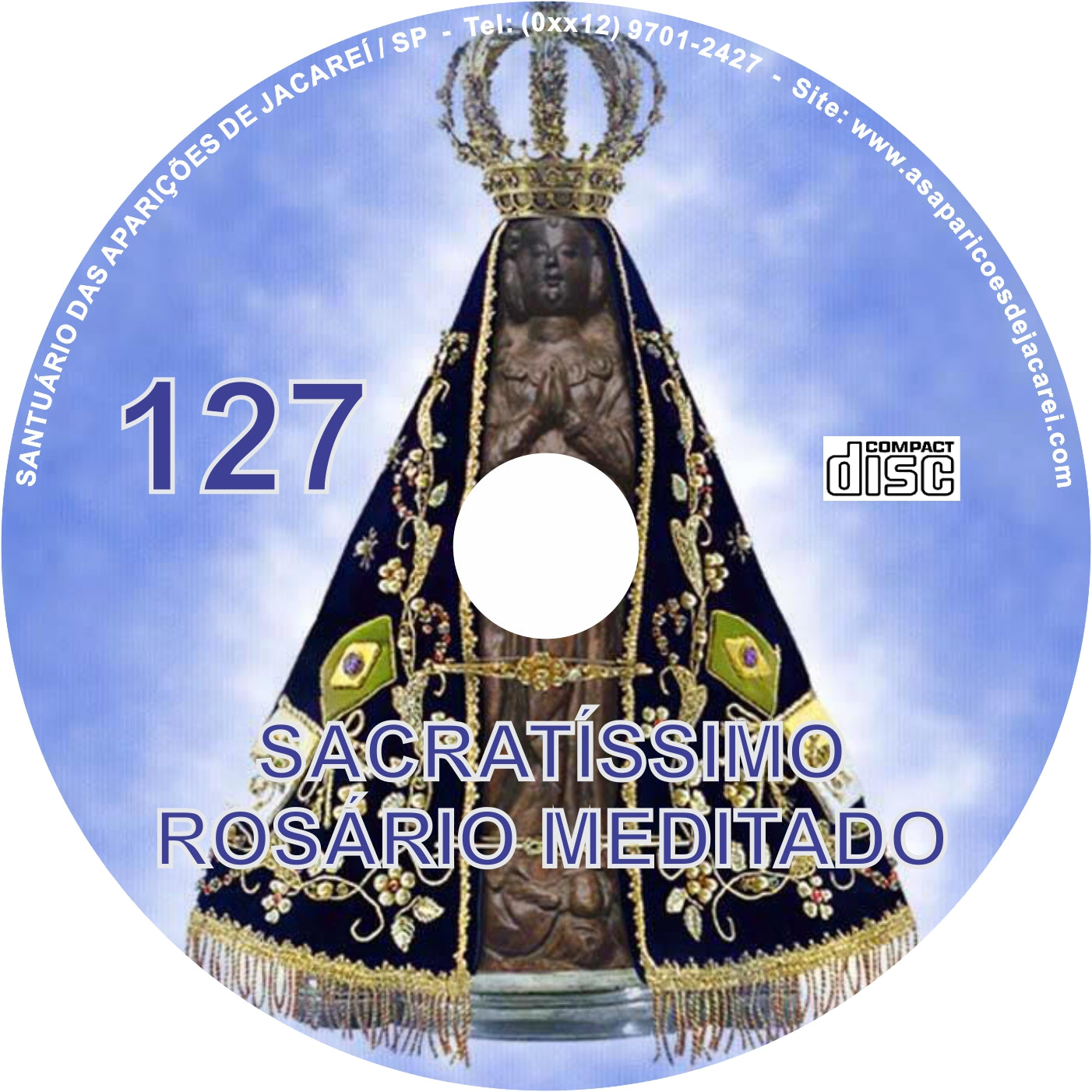 CD Rosário Meditado 127 CD Rosário Meditado 127